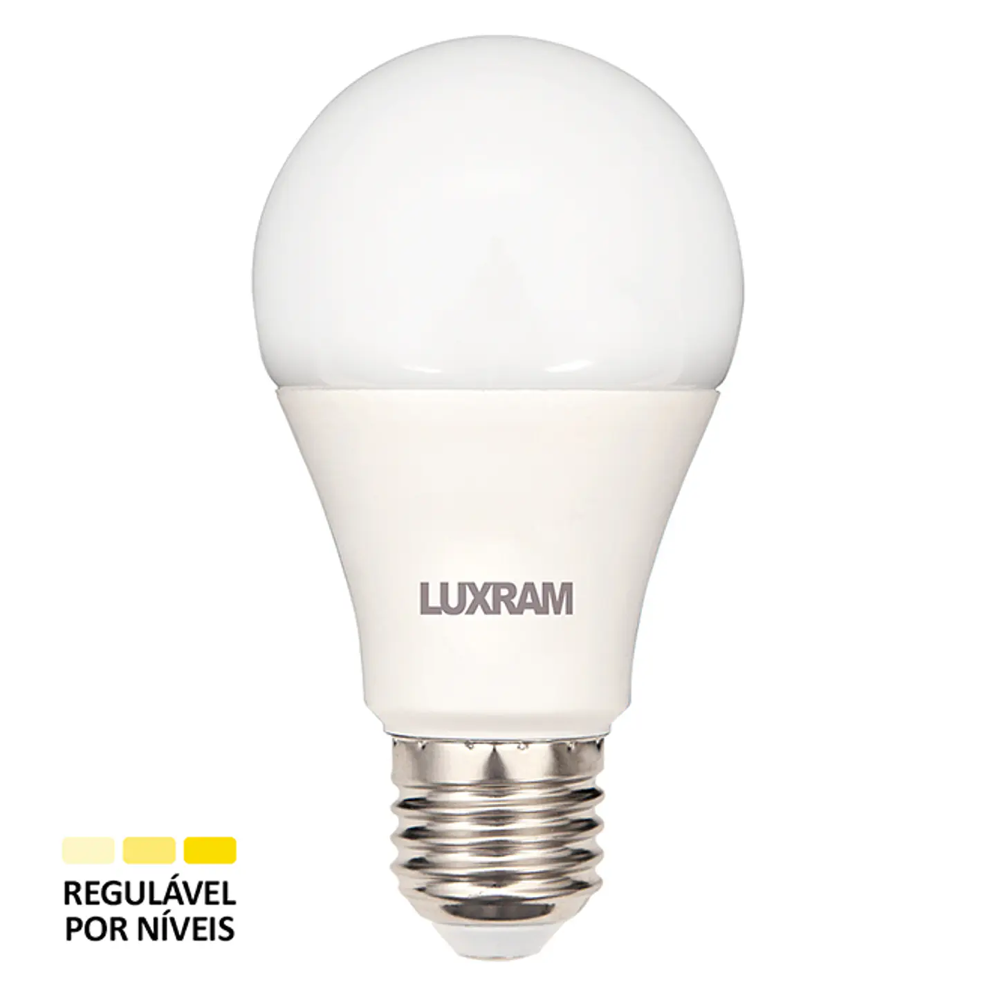 Lâmpada E27 (grosso) GLS (standard) DURAMAX LED Regulável p/níveis 18W 3000K 1521lm 1