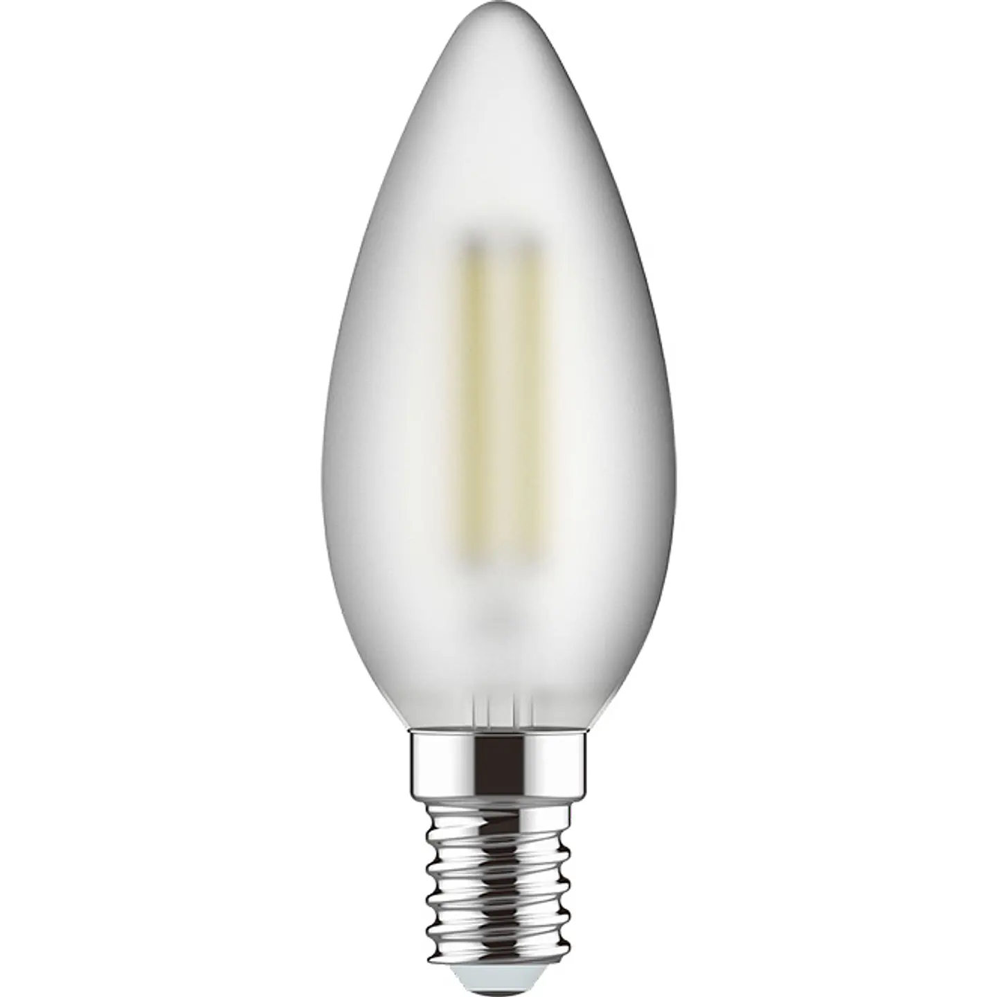 Lâmpada E14 (fino) Vela VALUE CLASSIC LED 4W 2700K 400lm Fosca 1