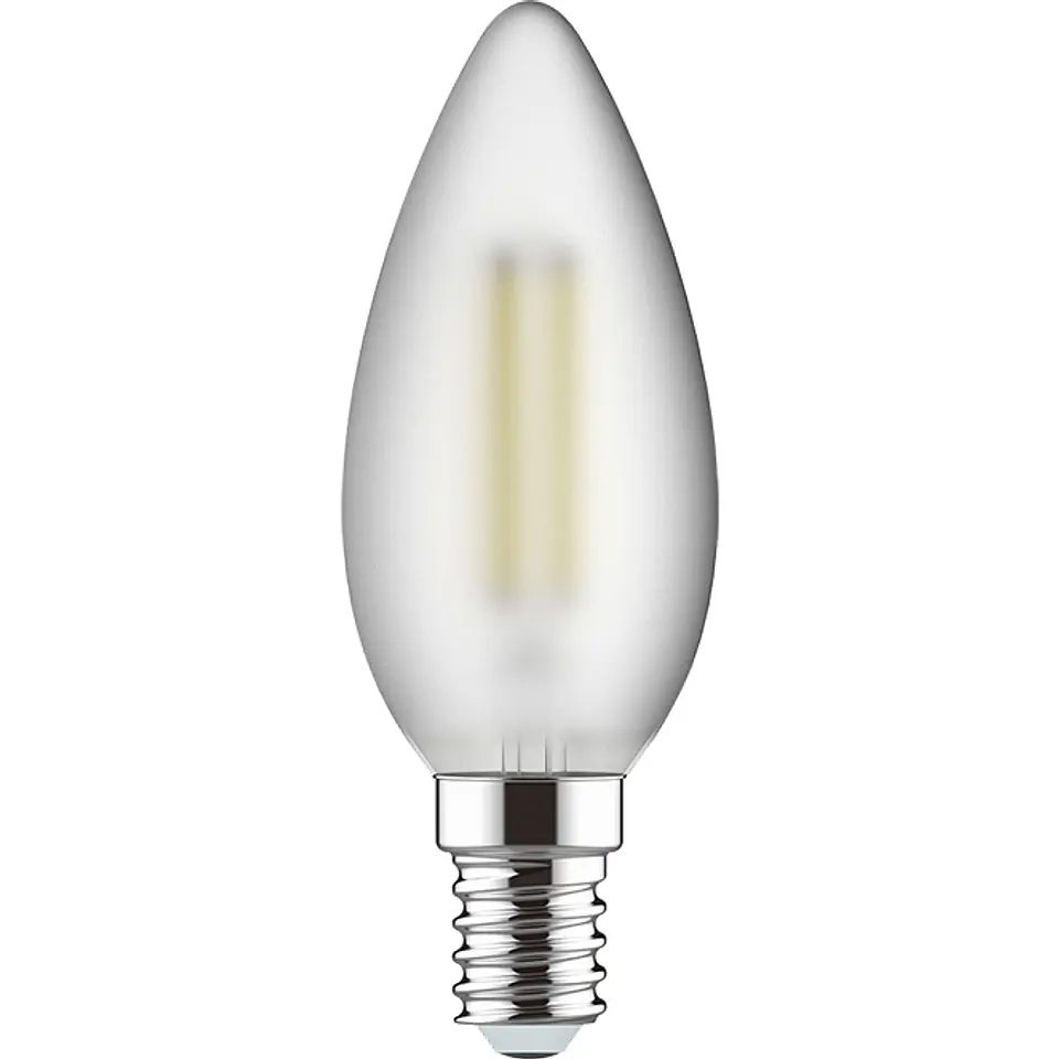 Lâmpada E14 (fino) Vela VALUE CLASSIC LED 4W 2700K 400lm Fosca 1