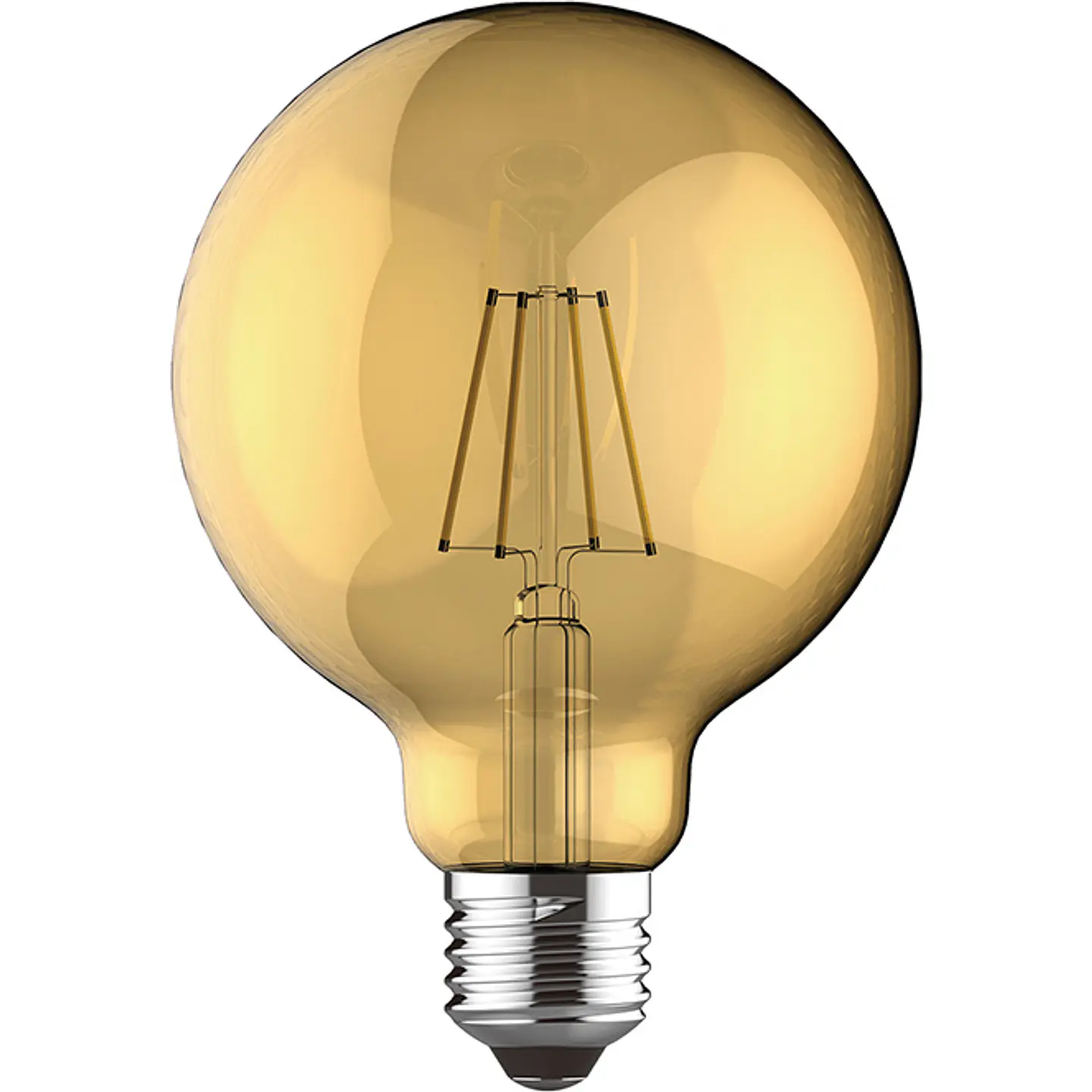 Lâmpada E27 (grosso) Globo VALUE VINTAGE LED D95 4W 2200K 330lm Ambar 1