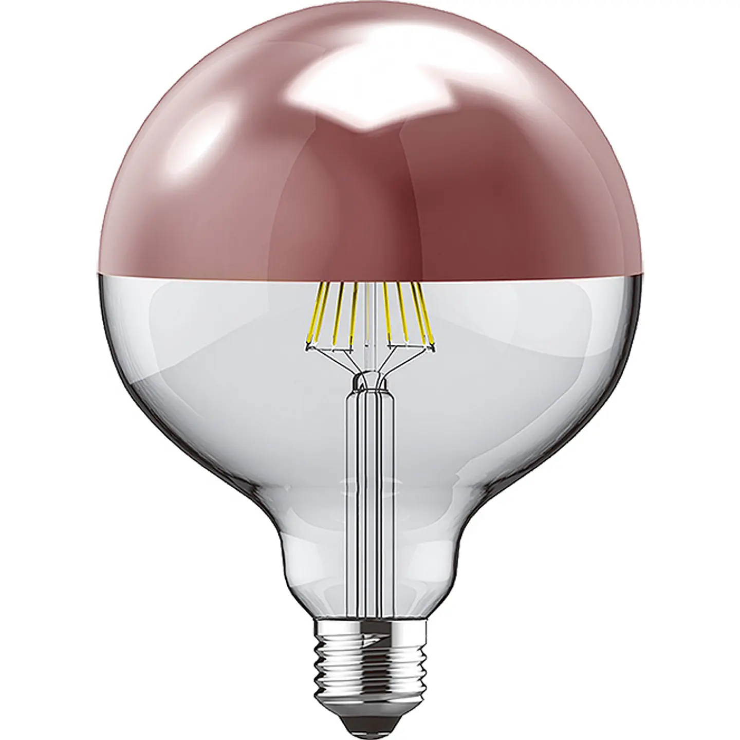 Lâmpada E27 (grosso) Globo CLASSIC TOPLED Regulável D125 8W 2700K 700lm Bronze 1