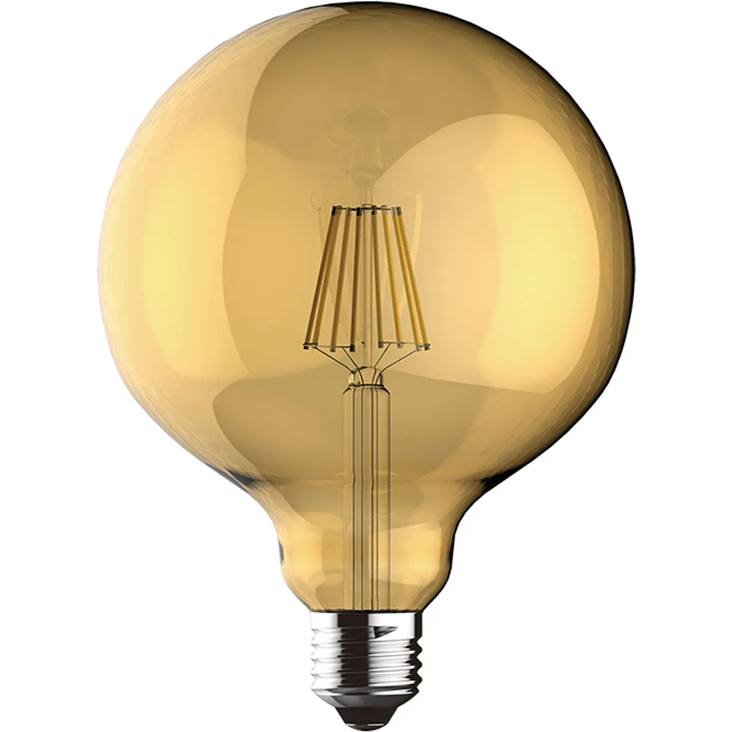 Lâmpada E27 (grosso) Globo VALUE VINTAGE LED D125 8W 2200K 630lm Ambar 1