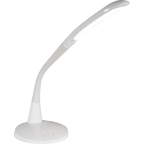 Candeeiro de mesa CÉFIRO 1x12W LED C.18,5xL.42xAlt.Reg.cm branco