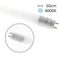 Lâmpada G13 T8 Tubular VALUE LED 60cm 9W 4000K 900m 270° - Thumbnail 1