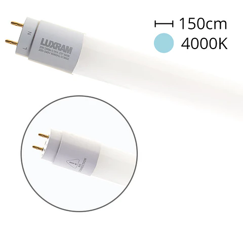 Lâmpada G13 T8 Tubular VALUE LED 150cm 22W 4000K 2300lm 270º