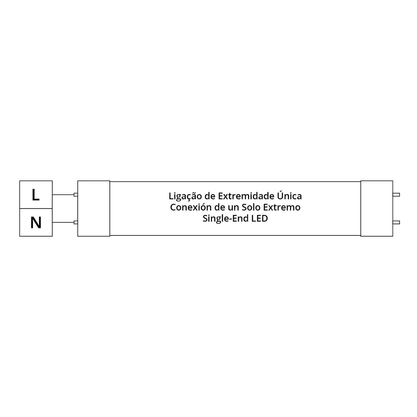 Lâmpada G13 T8 Tubular VALUE LED 120cm 18W 4000K 1850lm 27º 2
