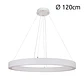 Suspensão LineX Circle LED CCT 80W 8000lm 3000K/4000K/6400K Alt.Reg.xD.120cm - Thumbnail 1