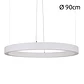 Suspensão LineX Circle LED CCT 60W 6000lm 3000K/4000K/6400K Alt.Reg.xD.90cm - Thumbnail 2