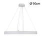 Suspensão LineX Circle LED CCT 60W 6000lm 3000K/4000K/6400K Alt.Reg.xD.90cm - Thumbnail 3