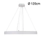 Suspensão LineX Circle LED CCT 80W 8000lm 3000K/4000K/6400K Alt.Reg.xD.120cm - Thumbnail 3
