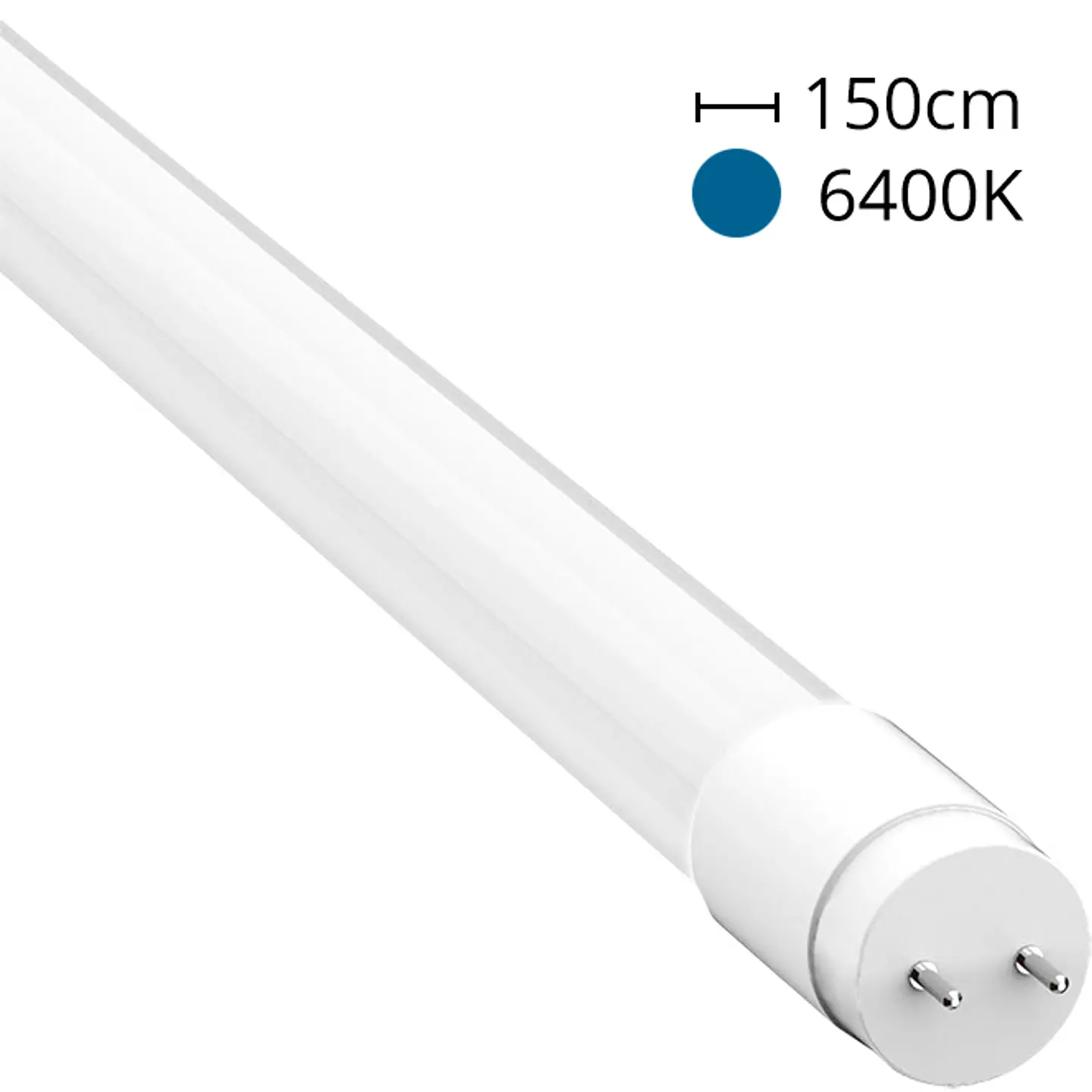 Lâmpada G13 T8 Tubular DURAMAX LED 150cm 22W 6400K 3300lm (150lm/W) Alta Eficiência 1