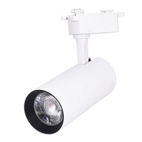 Foco para calha LINE PRO X2 (2condutores) 35W LED 3300lm 2700K 36° C.9xL.7,7xAl.25cm alumínio branco