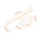 Aplique RIVERA 1x12W LED 560lm 3000K C.59,5xL.12,8xAlt.4,5cm - Thumbnail 3