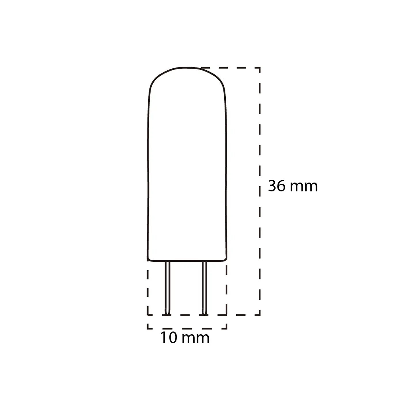 Lâmpada G4 Bi-Pin SILICON LED 12V 3W 3000K 250lm 2