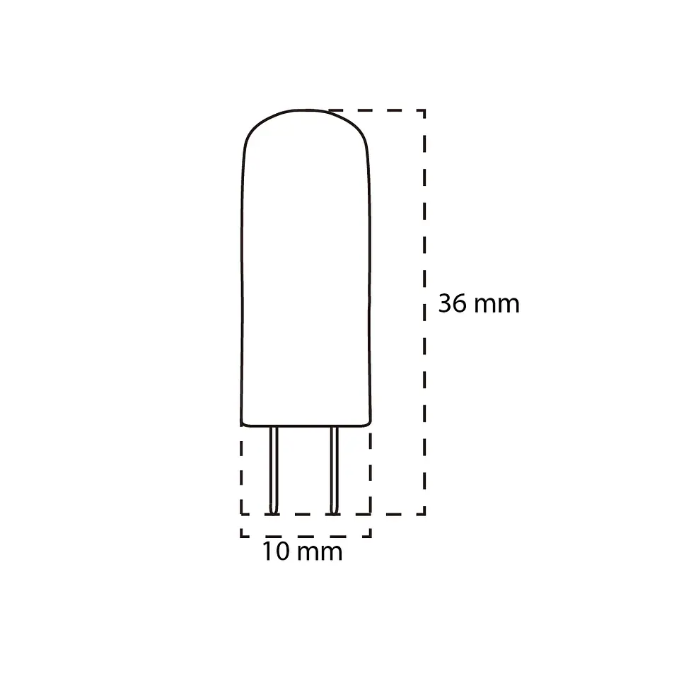Lâmpada G4 Bi-Pin SILICON LED 12V 3W 3000K 250lm 2