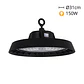 Campânula MEGAVISION IP65 1x150W LED 22500lm 6500K 90° Alt.11xD.31cm preto - Thumbnail 1