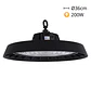 Campânula MEGAVISION IP65 1x200W LED 30000lm (150lm/W) 6500K 90° Alt.11xD.36cm preto - Thumbnail 1