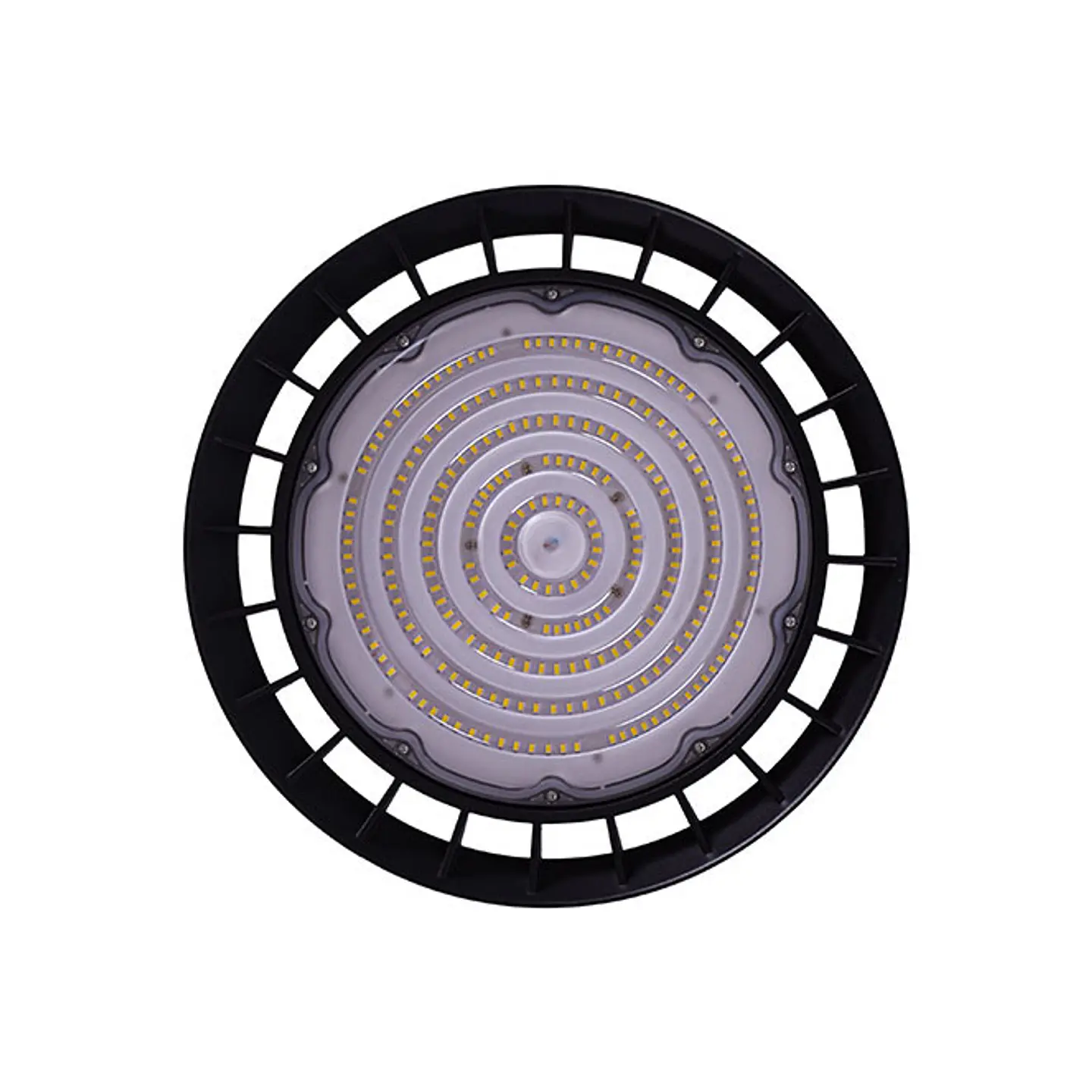 Campânula MEGAVISION IP65 1x200W LED 30000lm (150lm/W) 6500K 90° Alt.11xD.36cm preto 2