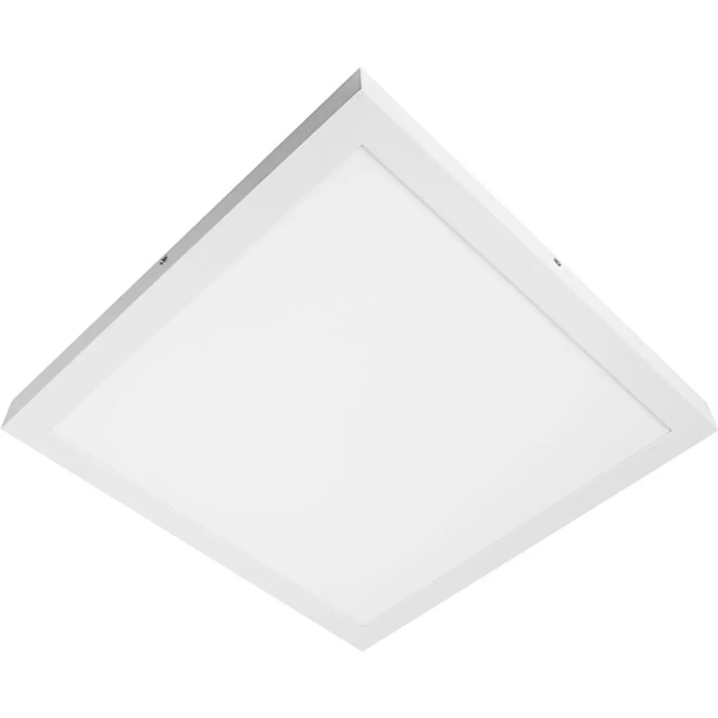 Plafond PESETA quadrado 40x40 1x28W LED 1960lm 6000K 120° C.40xL.40xAlt.4cm 1