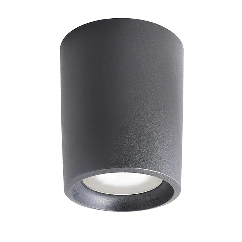 Foco LIVIA 1xE27 30W botão CCT (2cores) IP55 Alt.22xD.18cm resina 1