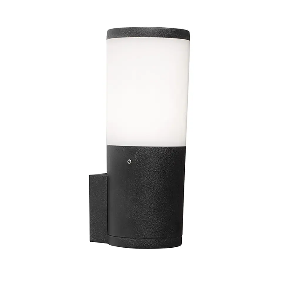 Aplique AMELIA 1xE27 8,5W botão CCT (3cores) IP55 C.10xL.11xAlt.26cm resina 1
