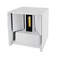 Aplique SOR IP65 2x5W LED 800lm 3000K C.10xL.10xAlt.10cm - Thumbnail 3