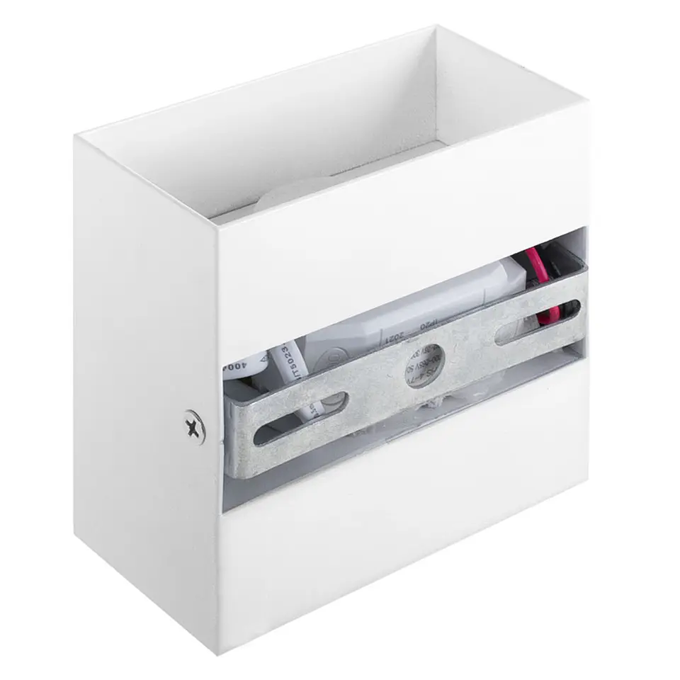 Aplique ESME 2x3W LED 500lm 4000K C.10xL.5xAlt.10cm branco 3
