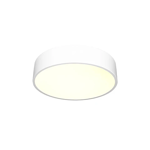 Plafond BILAC redondo 1x40W LED 5390lm 3000K Alt.9xD.40cm branco