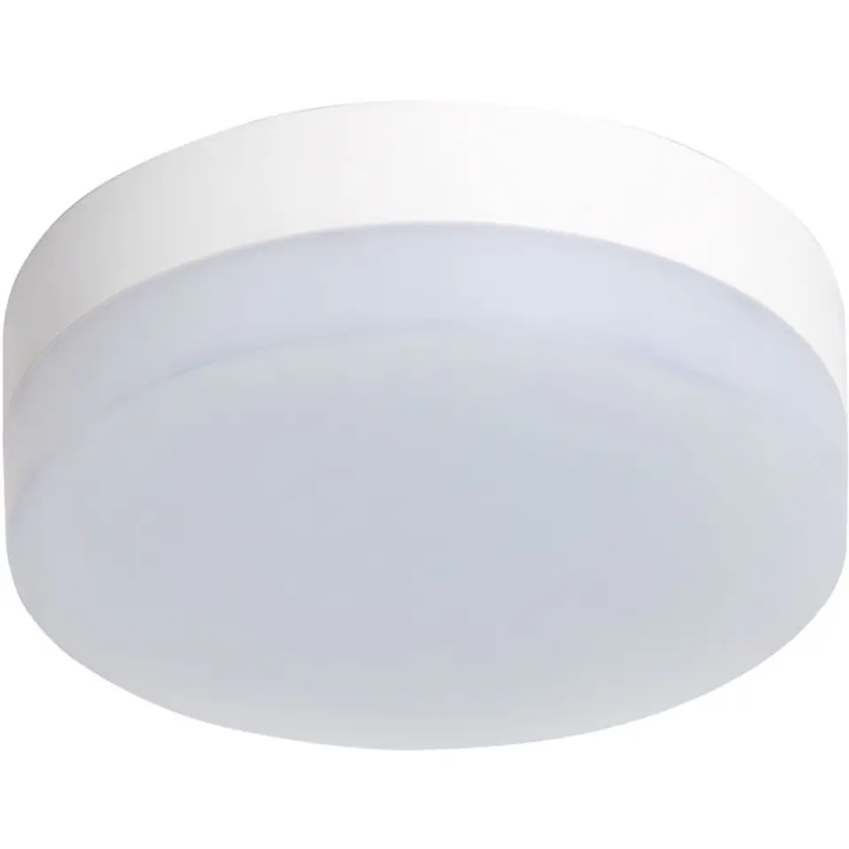 Plafond BABIECA 1x24W LED 1920lm 6500K 120° Alt.5,5xD.22,5cm branco 1