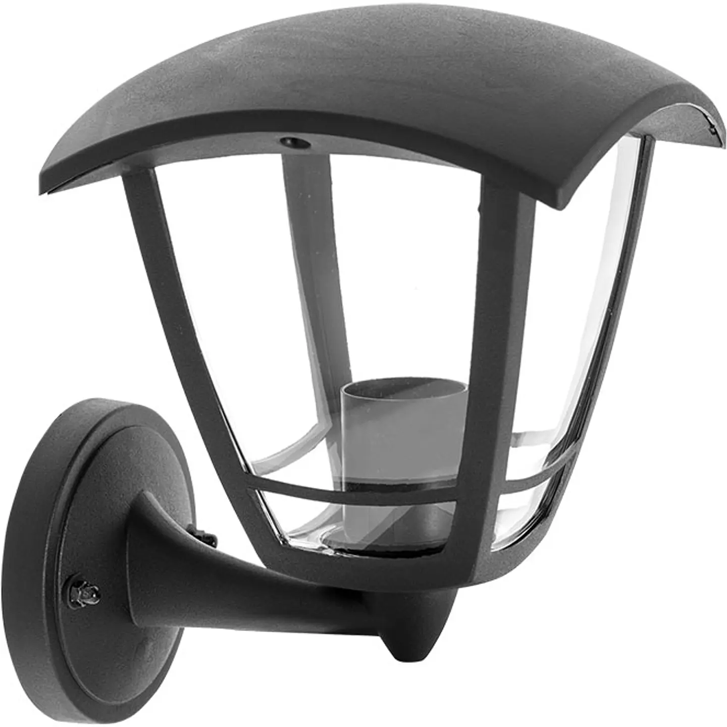 Aplique ZOIO IP44 1xE27 C.17xL.20xAlt.22cm preto 1