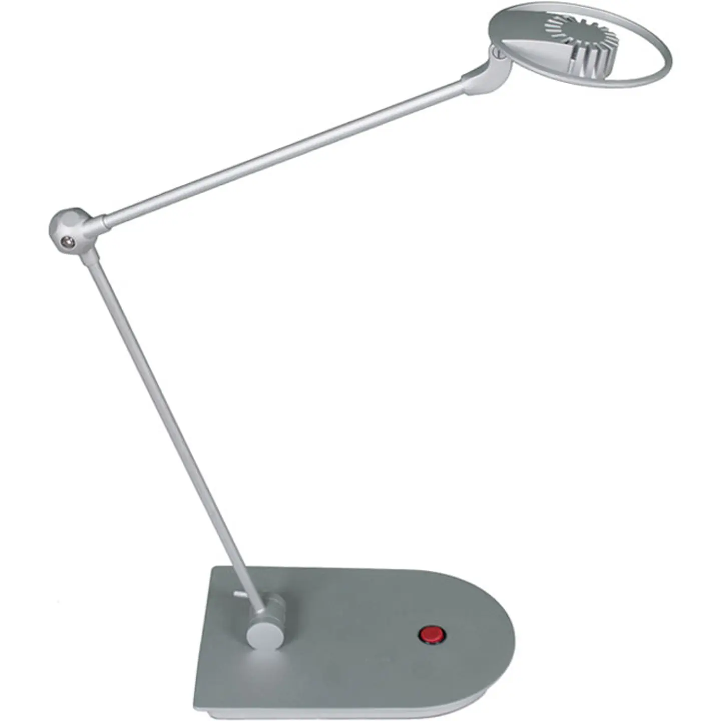 Candeeiro de mesa INTUIT 1x3W LED C.15xL.36xAlt.Reg.cm cinzento 1