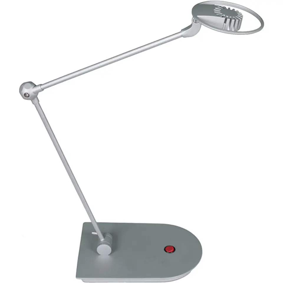 Candeeiro de mesa INTUIT 1x3W LED C.15xL.36xAlt.Reg.cm cinzento 1
