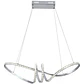 Suspensão DRAGON 1x40W LED 4000lm 4000K C.75xL.18xAlt.Reg.cm cromado com cristais - Thumbnail 3