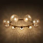 Candeeiro de tecto ANDREZA 232W LED 2200lm 2700K Alt.Reg.xD.53cm bronze - Thumbnail 3