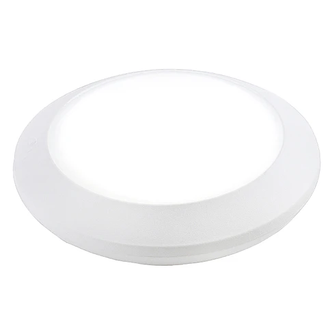 Aplique BERTA 1xGX53 15W/9W botão CCT (2cores) Alt.8xD.27,5cm resina branca