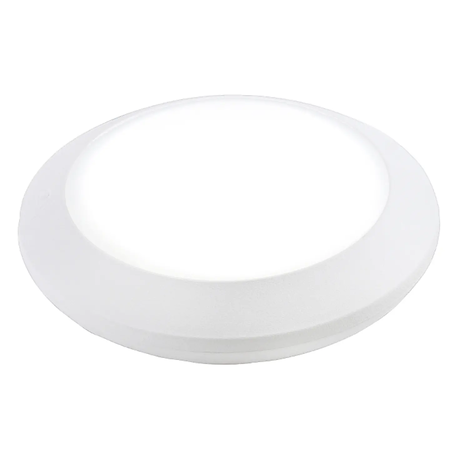 Aplique BERTA 1xGX53 15W/9W botão CCT (2cores) Alt.8xD.27,5cm resina branca 1