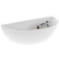 Aplique ELINE 1xE14 C.30xL.15xAlt.10cm em gesso branco - Thumbnail 2