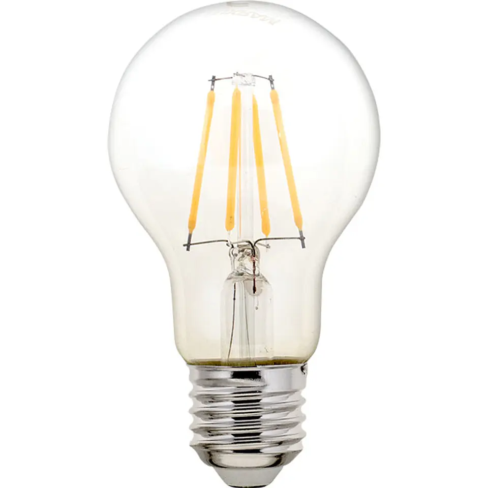 Lâmpada E27 (grosso) GLS (standard) CLASSIC LED 4W 2700K 470lm transparente 1