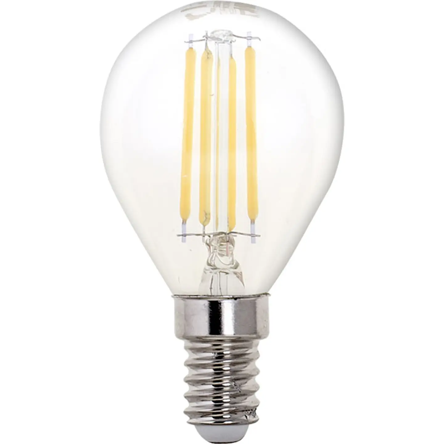 Lâmpada E14 (fino) Esférica CLASSIC LED 6.5W 4000K 806lm transparente 1