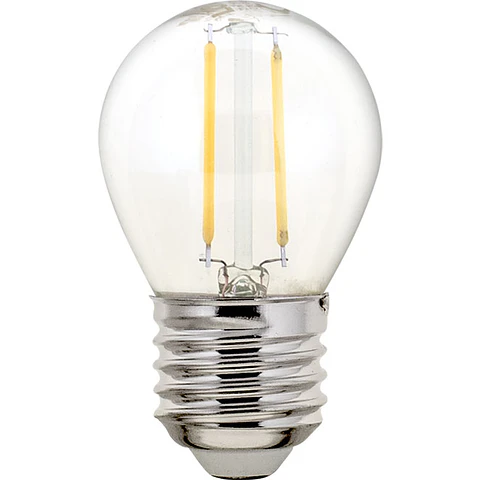 Lâmpada E27 (grosso) Esférica CLASSIC LED 2W 4000K 250lm transparente