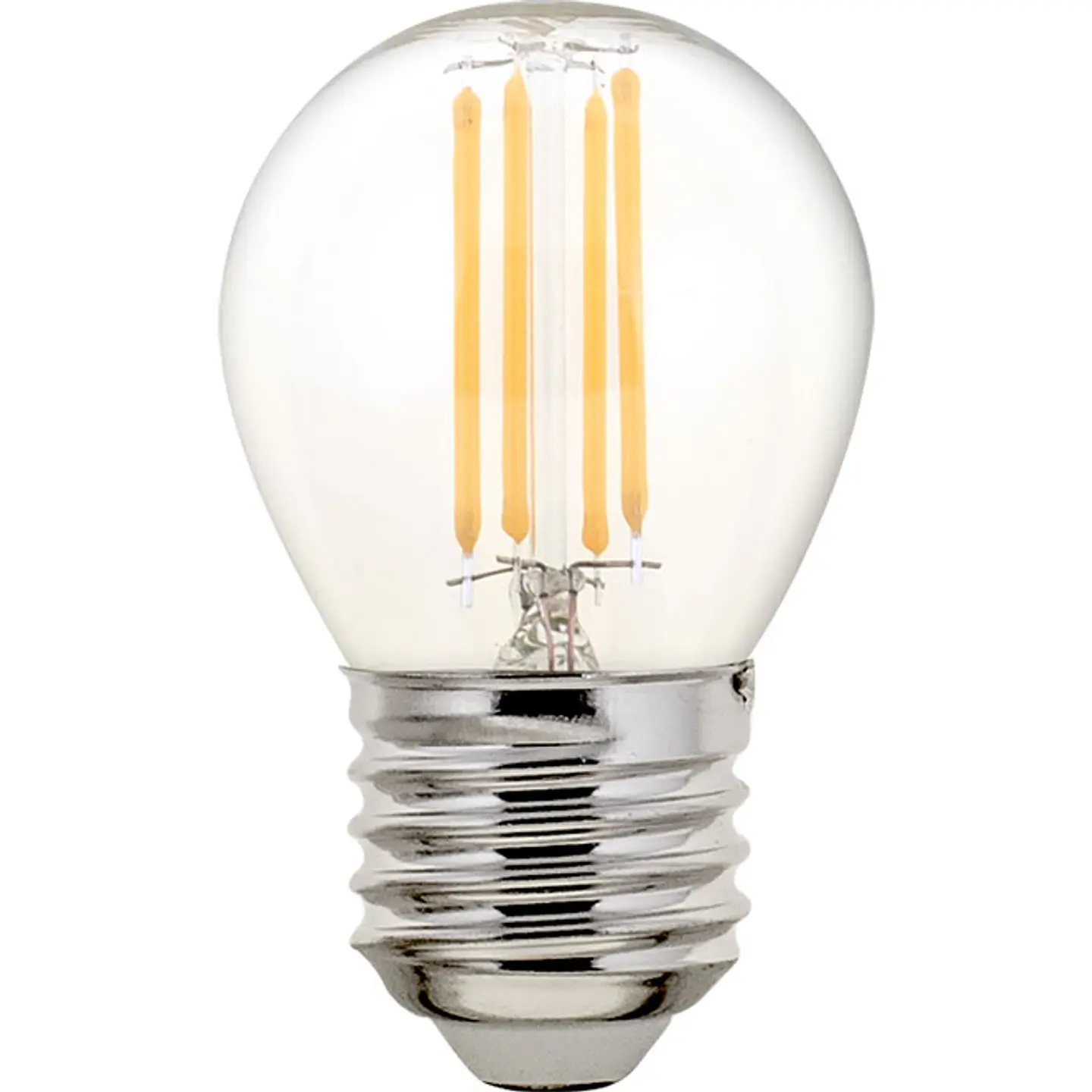Lâmpada E27 (grosso) Esférica CLASSIC LED 4W 2700K 470lm transparente 1