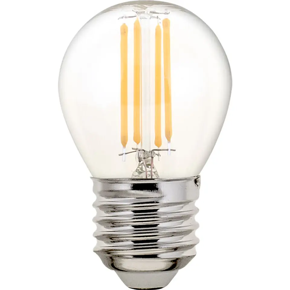 Lâmpada E27 (grosso) Esférica CLASSIC LED 4W 2700K 470lm transparente 1