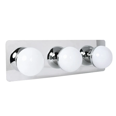 Aplique SIRLA 3x5W LED 1650lm 4000K IP44 C.38xL.11xAlt.13cm cromado