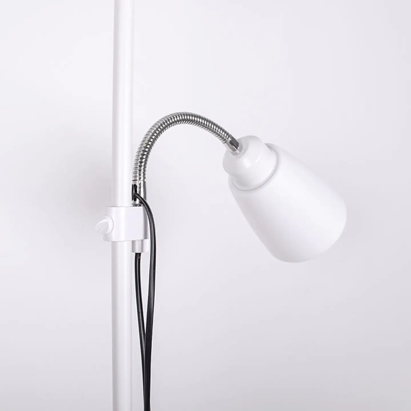 Candeeiro de pé VARESE 1xE27 com braço de leitura 1xE14 Alt.178xD.28cm 2