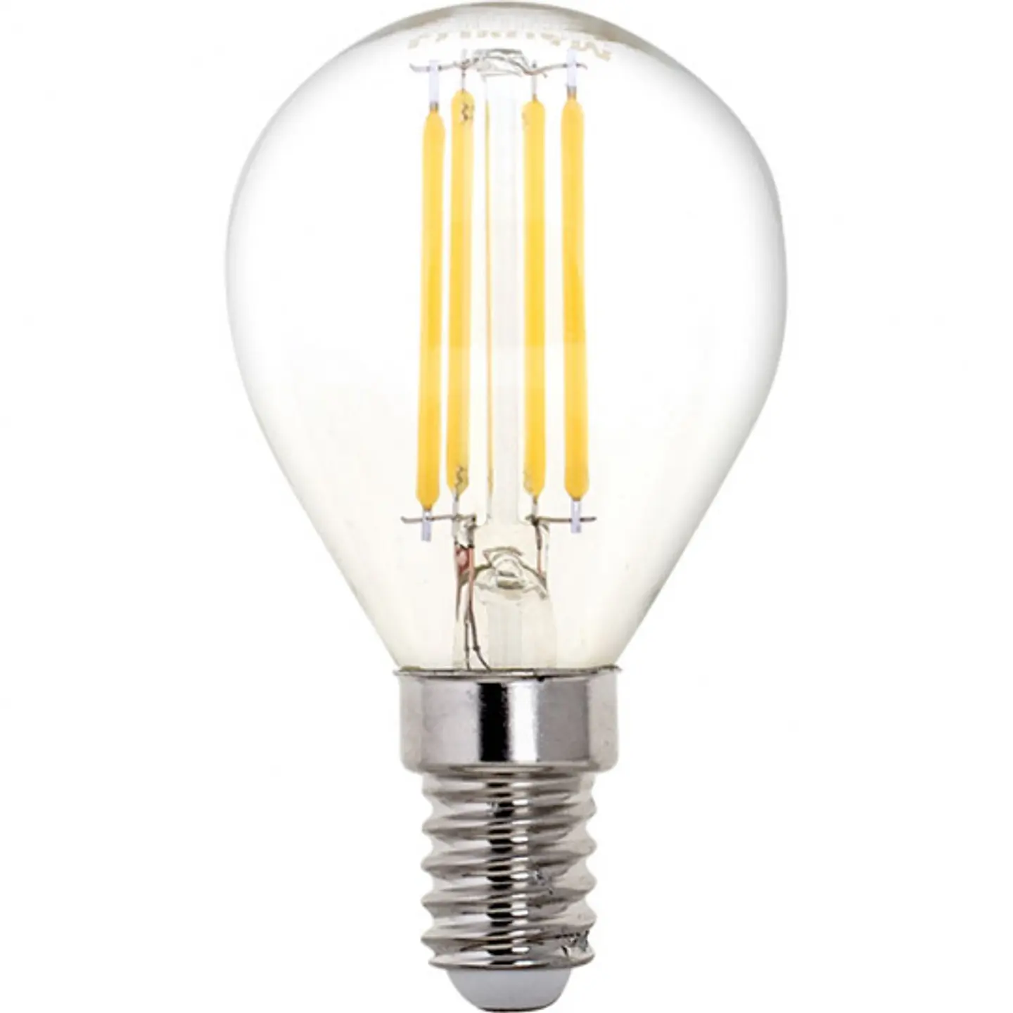 Lâmpada E14 (fino) Esférica CLASSIC LED 6.5W 2700K 806lm transparente 1