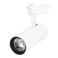 Foco para calha LINE PRO X2 (2condutores) 25W LED 2300lm 4000K 36° C.9xL.6,5xAlt23cm alumínio branco - Thumbnail 1