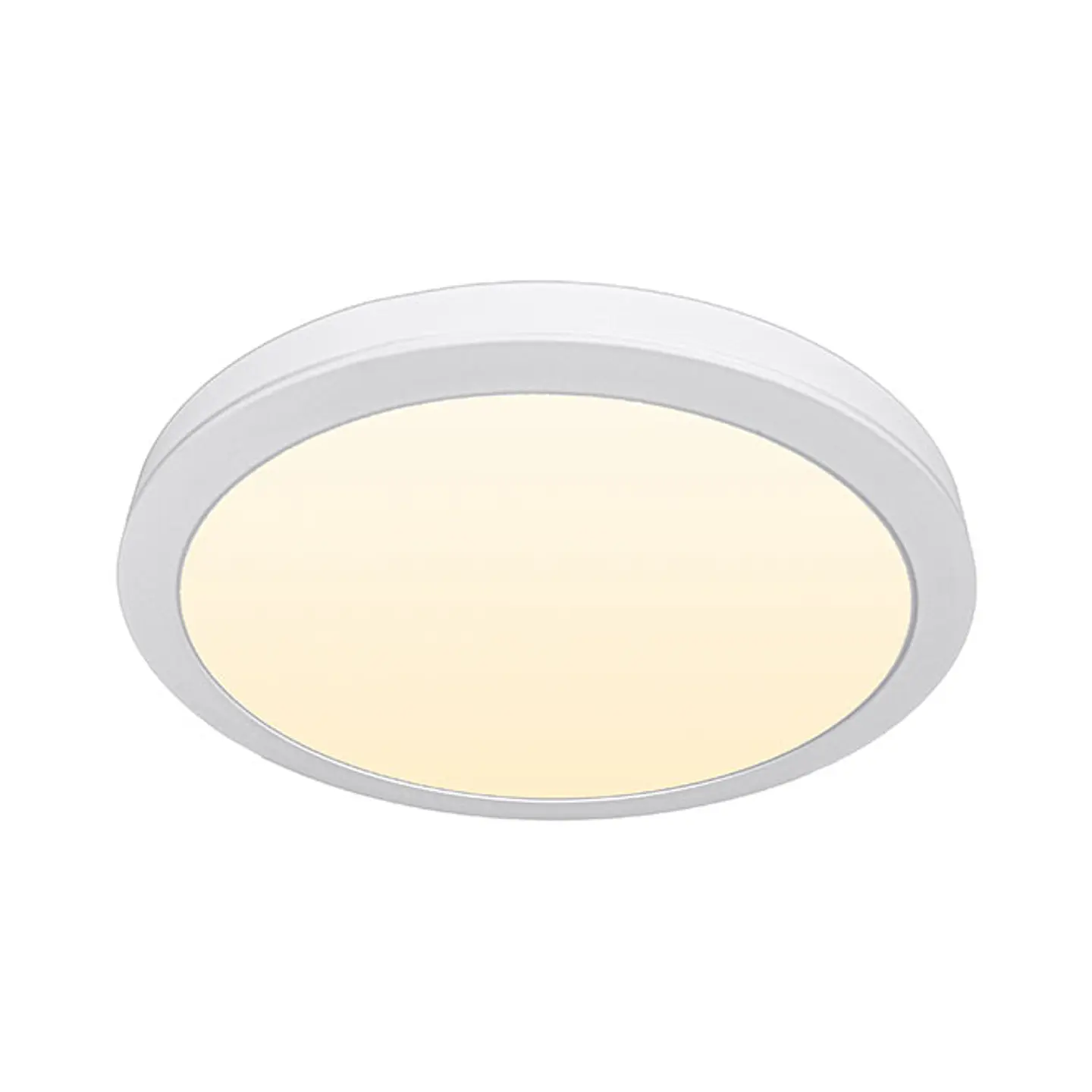 Painel de superficie ERASMUS redondo 24W LED 1920lm 3000K Alt.2,4xD.30cm branco 1