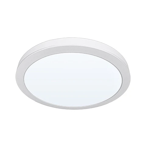 Painel de superficie ERASMUS redondo 24W LED 2040lm 6400K Alt.2,4xD.30cm branco