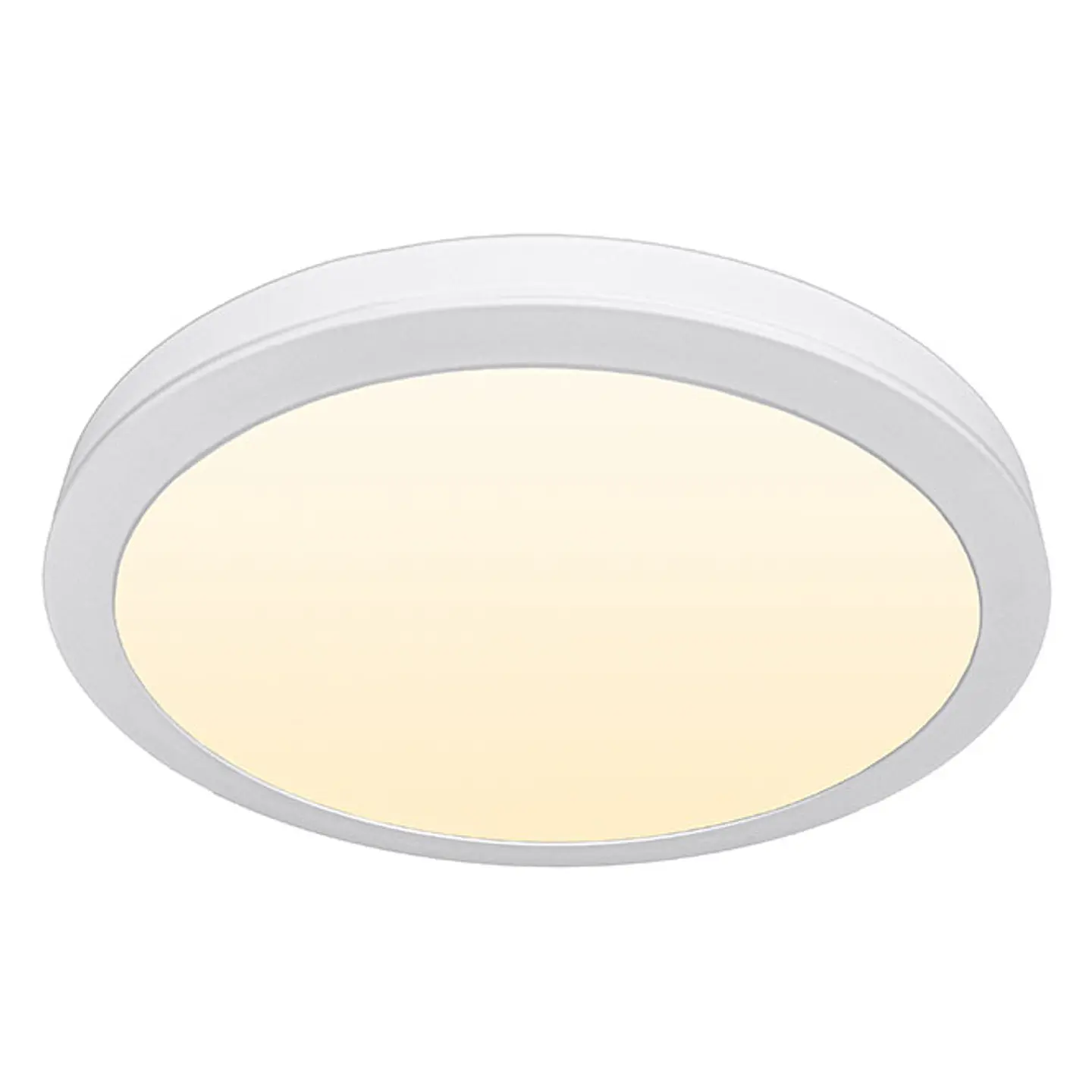 Painel de superficie ERASMUS redondo 32W LED 2560lm 3000K Alt.2,4xD.40cm branco 1