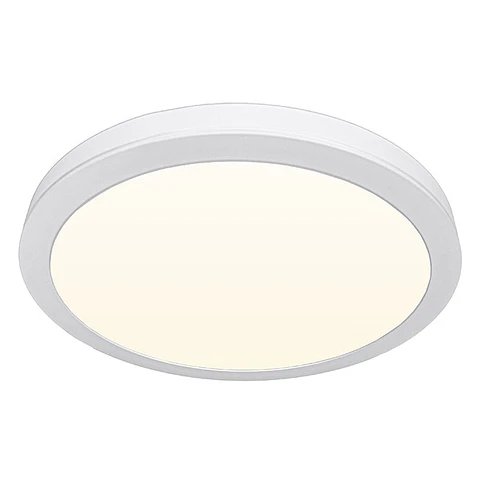 Painel de superficie ERASMUS redondo 32W LED 2720lm 4000K Alt.2,4xD.40cm branco
